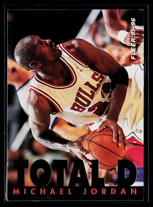 1995-96 Fleer Michael Jordan #3 Total D