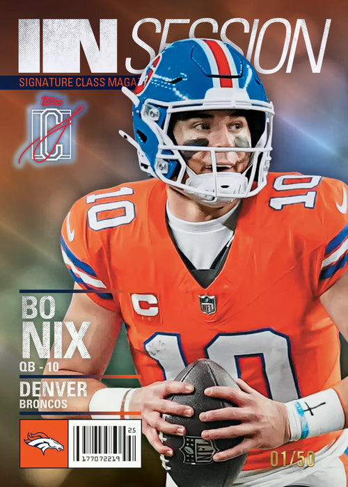 2025 Topps Signature Class Football - Mega Box