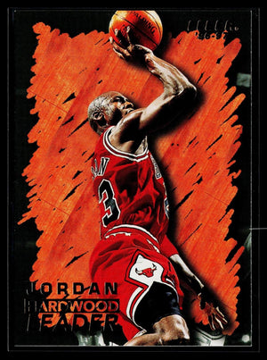 1996-97 Fleer Michael Jordan #123 Hardwood Leader