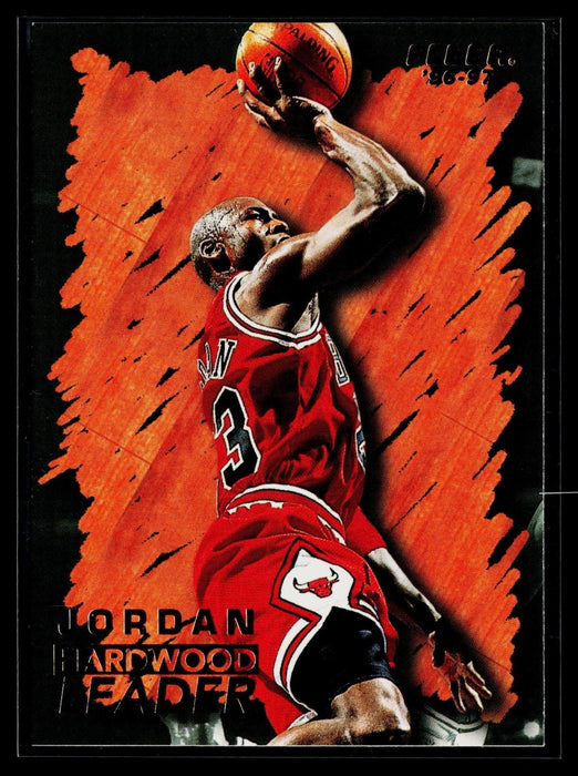 1996-97 Fleer Michael Jordan #123 Hardwood Leader