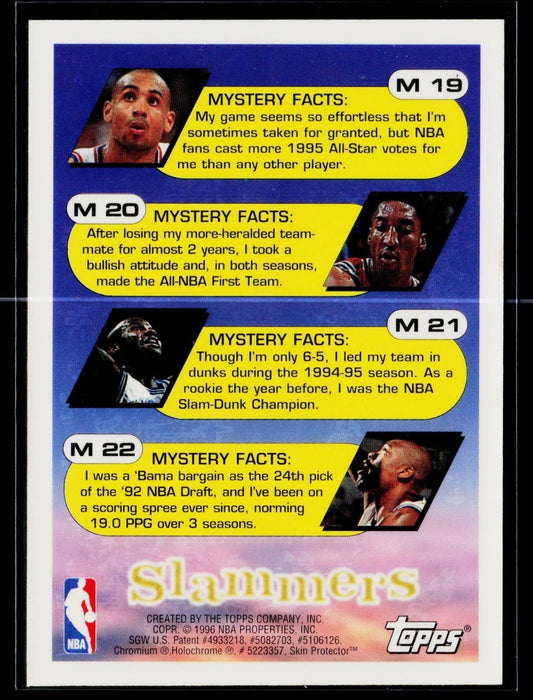 1996 Topps Finest Mystery Scottie Pippen #M20