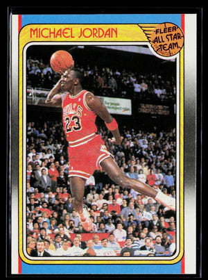 1988-89 Fleer Michael Jordan All Star Team #120