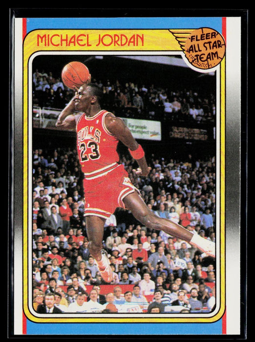 1988-89 Fleer Michael Jordan All Star Team #120