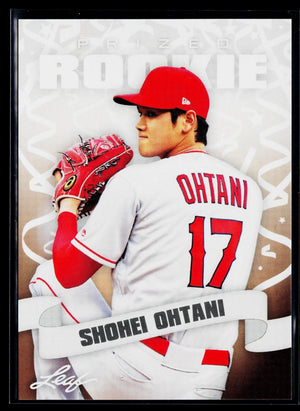 2018 Leaf Best of Baseball Shohei Ohtani Prized Rookie RC #BB-18