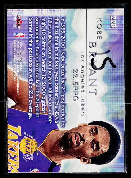 2000-01 Fleer Focus Kobe Bryant #228