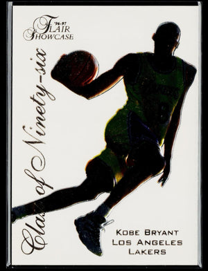 1996-97 Flair Showcase Kobe Bryant #4 Class of Ninety Six RC Rookie