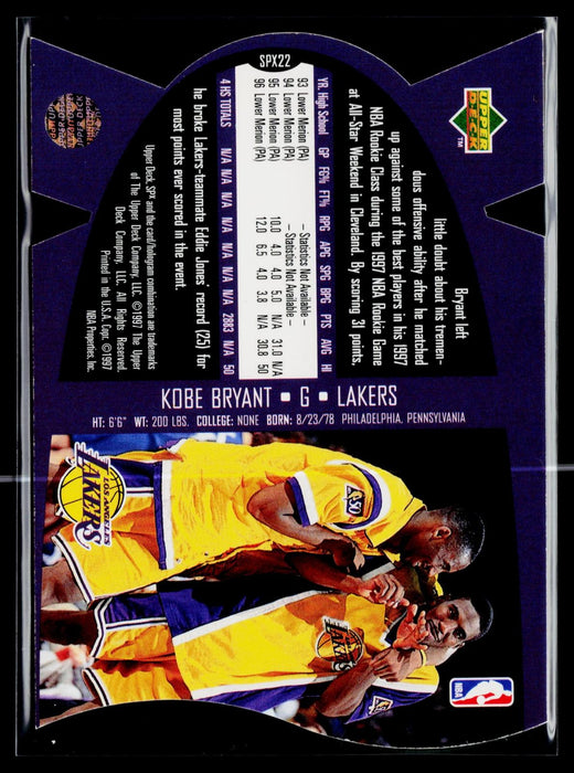 1997 SPx Kobe Bryant #SPX22