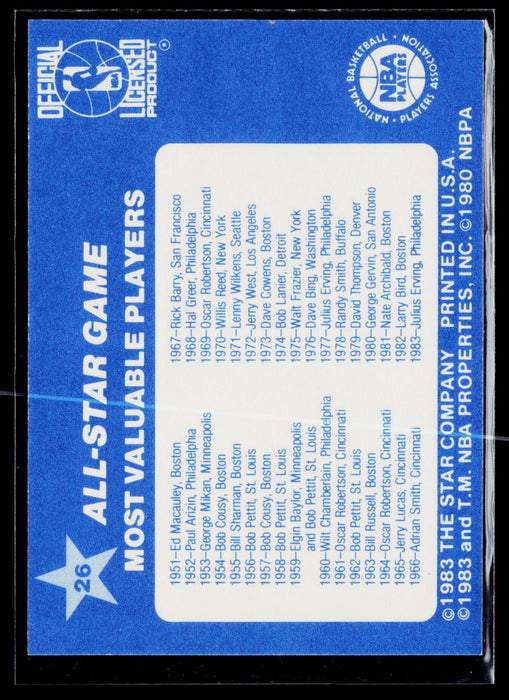1983 Star All-Star Game All-Star Game MVPs #26