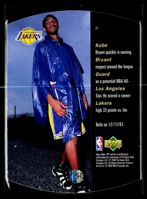 1997-98 SPx Kobe Bryant #21 Silver