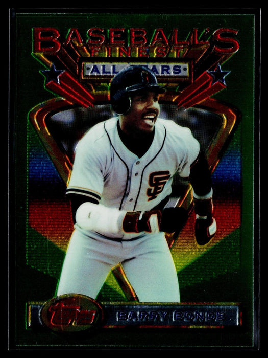 1993 Topps Finest Barry Bonds #103