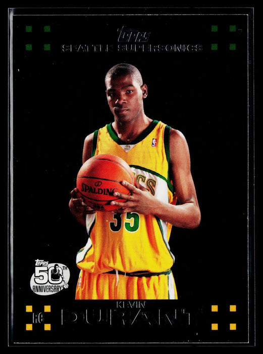 2007-08 Topps Kevin Durant #112 RC