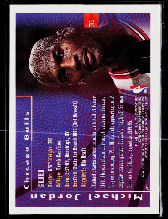 1995-96 Finest Michael Jordan #M1 Mystery