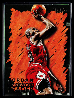 1996-97 Fleer Hardwood Leader Michael Jordan #123