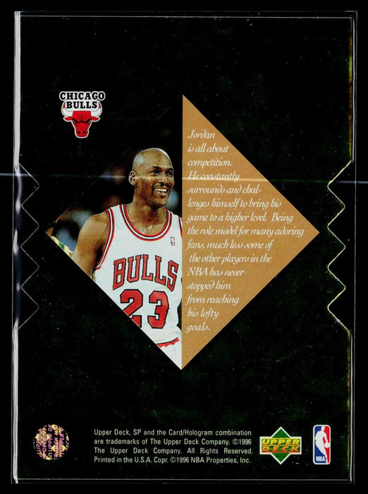 1996-97 Upper Deck SP Michael Jordan #S16 Champion Shots Die Cut
