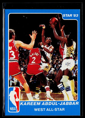 1983 Star All-Star Game Kareem Abdul-Jabbar #14