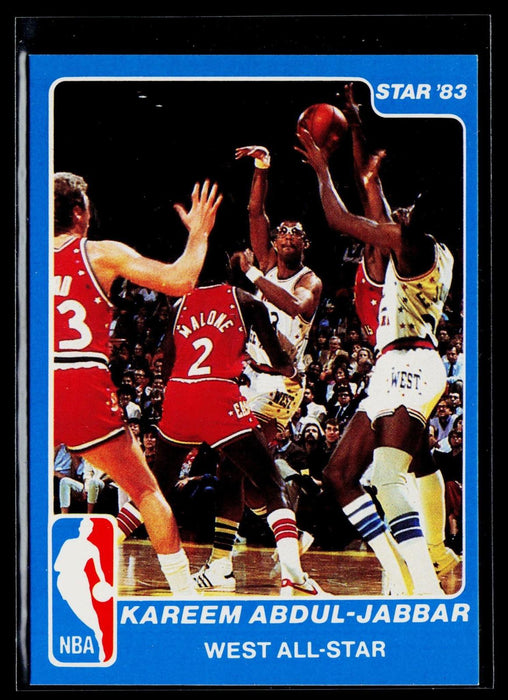 1983 Star All-Star Game Kareem Abdul-Jabbar #14