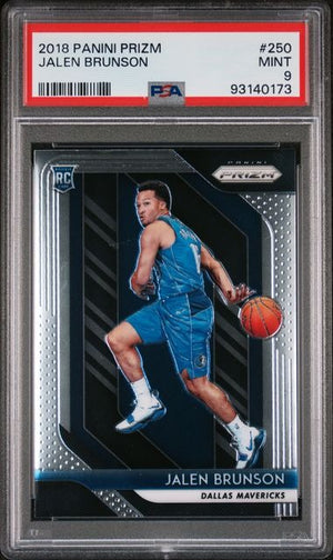 2018-19 Panini Prizm Jalen Brunson #250 RC Rookie