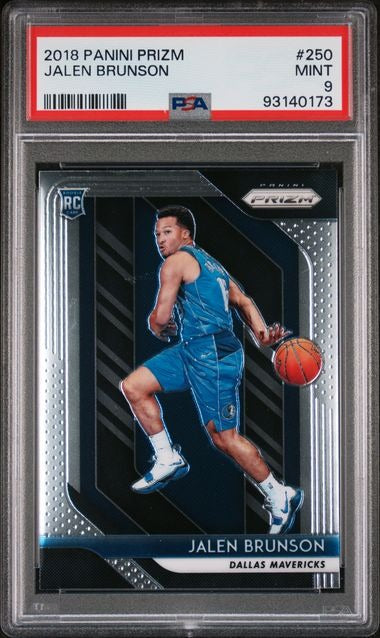 2018-19 Panini Prizm Jalen Brunson #250 RC Rookie