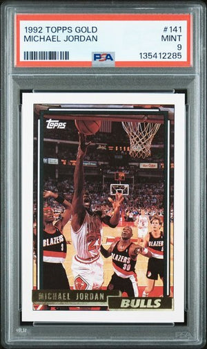 1992-93 Topps Michael Jordan #141 Gold 9