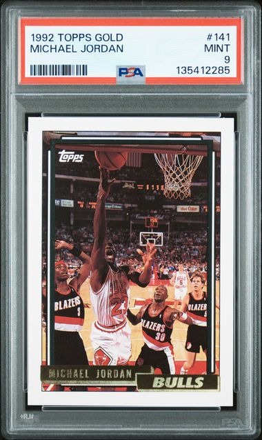 1992-93 Topps Michael Jordan #141 Gold 9