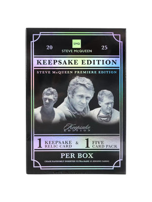 2025 Keepsake Edition Steve McQueen - Hobby Box