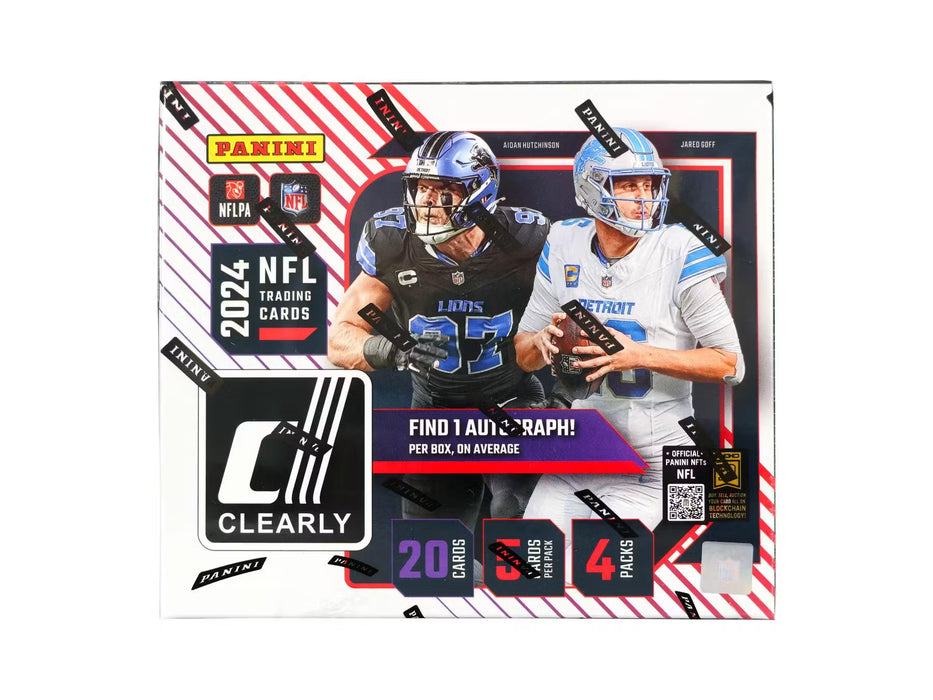 2024 Panini Clearly Donruss Football - Hobby Box