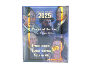 2025 Pieces of the Past Art & Music Edition - Hobby Box