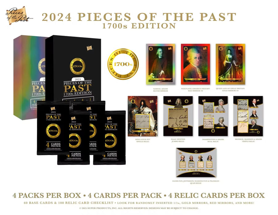 2024 Pieces of the Past 1700s Edition - Hobby Box