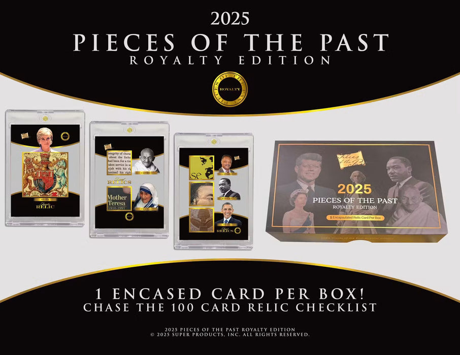 2025 Pieces of the Past Royalty Edition - Hobby Box