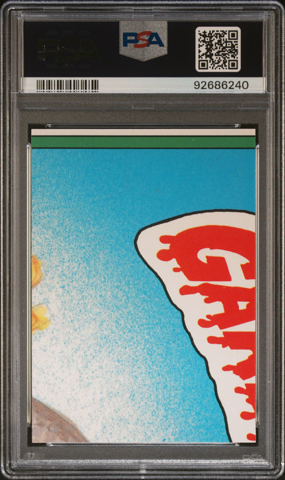 1986 Garbage Pail Kids Max Axe #137a Stickers PSA 10