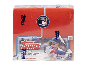 2025 Topps Update Series Baseball 20-Pack Retail Box