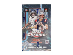 2025 Topps Chrome Football - Hobby Box