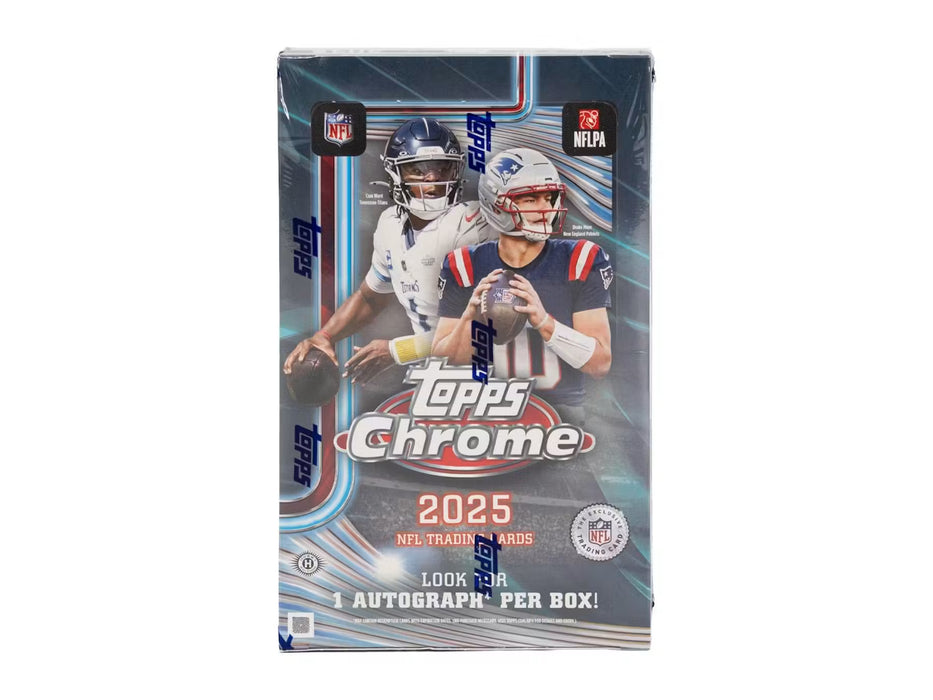 2025 Topps Chrome Football - Hobby Box