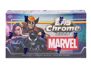 2026 Topps Marvel Comics Chrome Hobby Box