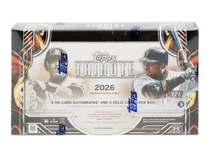 2026 Topps Tribute Baseball - Hobby Box