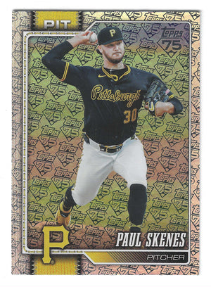 2026 Topps Paul Skenes #100 Logo Foil /75 SP