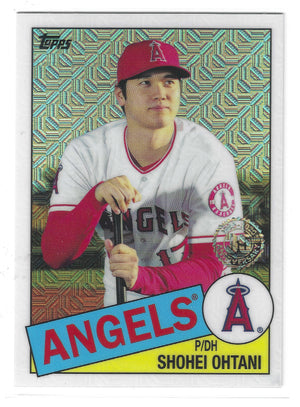 2020 Topps Shohei Ohtani #85-2 1985 Mojo Refractor