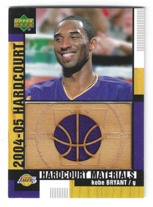 2004-05 Upper Deck Hardcourt Kobe Bryant #HCM-KB Materials Patch