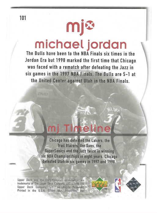 1998-99 Upper Deck MJx Michael Jordan #101 Timepieces Bronze /230 SP