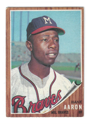 1962 Topps Hank Aaron #320