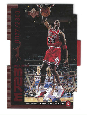 1998-99 Upper Deck MJ23 Michael Jordan #QMM12 Bronze Quantum /2300