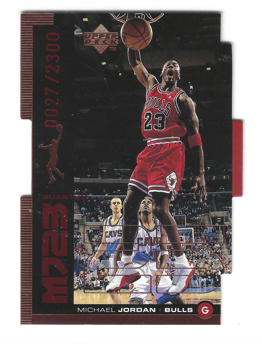 1998-99 Upper Deck MJ23 Michael Jordan #QMM12 Bronze Quantum /2300