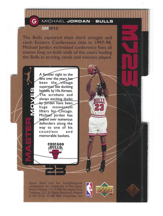 1998-99 Upper Deck MJ23 Michael Jordan #QMM12 Bronze Quantum /2300