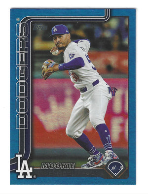 2025 Topps Mookie Betts #500 Blue Foil /150 COLOR MATCH SP