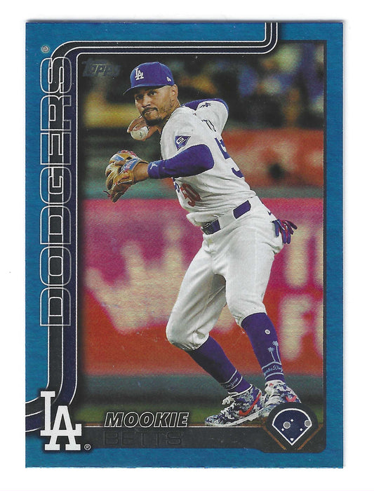 2025 Topps Mookie Betts #500 Blue Foil /150 COLOR MATCH SP