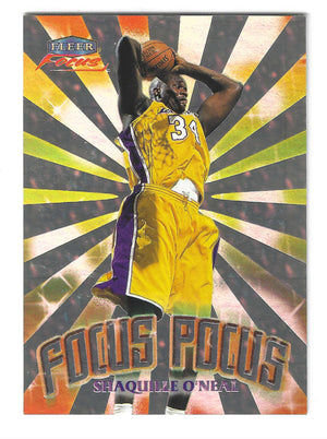 1999-00 Fleer Focus Shaquille O'Neal #3 FP Focus Pocus