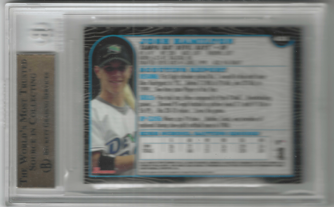 1999 Bowman Josh Hamilton #431 RC Rookie BGS 9.5 GEM MINT