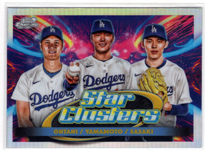 2025 Topps Cosmic Chrome Shohei Yamamoto Sasaki Star Clusters #TSC-1