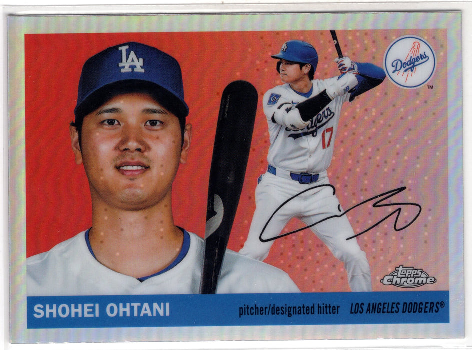 2025 Topps Chrome Shohei Ohtani Platinum Anniversary #17 B