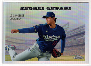 2025 Topps Chrome Shohei Ohtani Platinum Rails and Sails #55RS-19 A